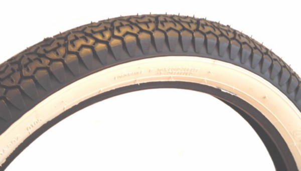 Tire + white wall 275x17 sava tl