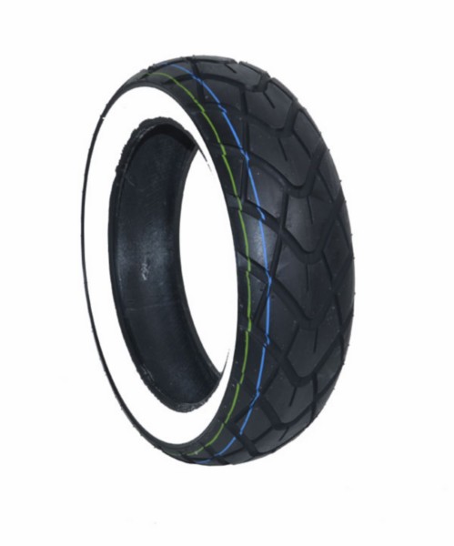 Tire + White sides all weather 110/70x11 Cst cm519