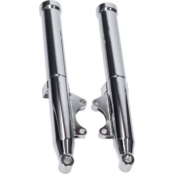 Buitenpootset Front fork dubble disk left on the right chrome suits on Zundapp old type model 517