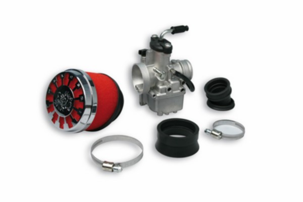 Carburateurset + powerfilter vhst bs Piaggio 2-takt 28mm Malossi mhr 1616276