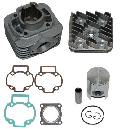 Cylinder + cylinder head alu-nik Piaggio 2-stroke 40mm metra+ 802v1110