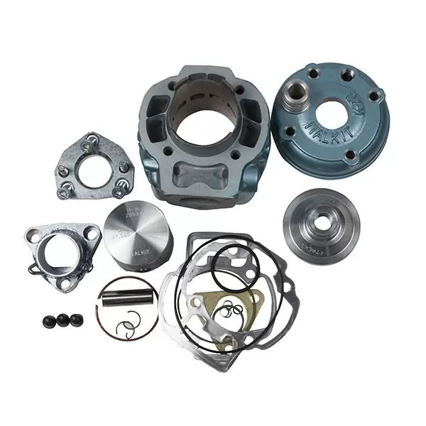 Cylinder + cylinder head LC 71cc Gilardoni NRG Gilera Runner Piaggio Zip Sp 47.6mm Italkit