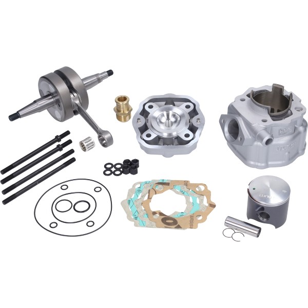 Cylinder with head Italkit incl. crankshaft euro-2 P14 52mm suits on Derbi k.12.145.24.