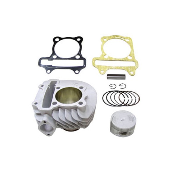 Cylinder + piston aluminum Fast GY-6 61mm  4-takt