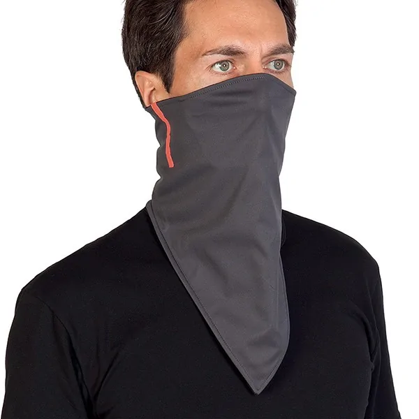 Col wind kou en regen afstotend zwart Tucano Urbano bandana wb 702