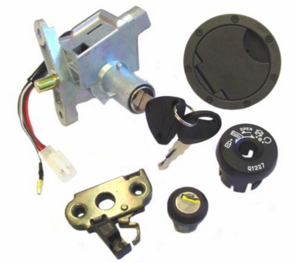 Ignition lock set + tank cap Yamaha Aerox DMP