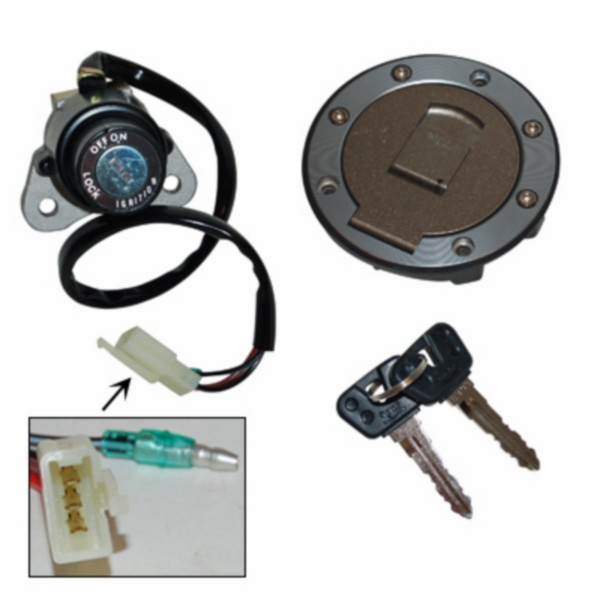 Ignition lock set (until 2002) Yamaha TZR DMP