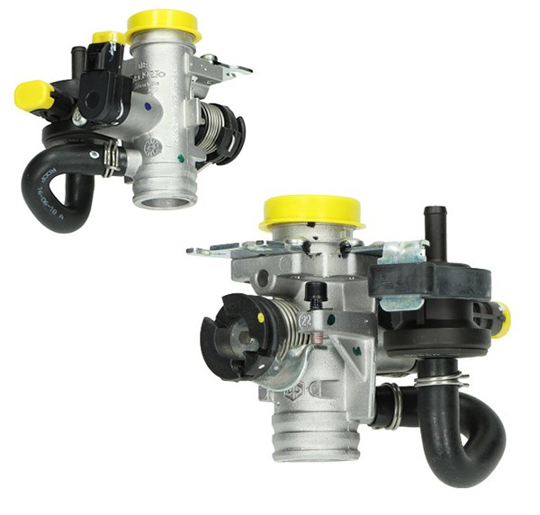 Throttle valve case libiget Vespa Primavera Euro 4 Vespa Vespa Sprint 4-Takt Zip 4-stroke Piaggio original 1a008305