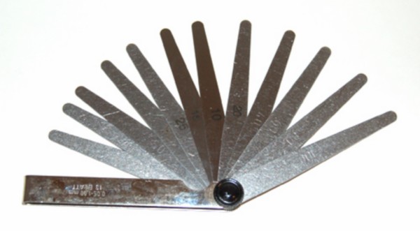 Gereedschap voelermaat 0.05-1.00mm