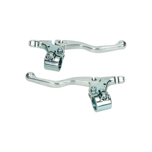 Handle set Short universal for example Puch Puch Maxi aluminium Lusito