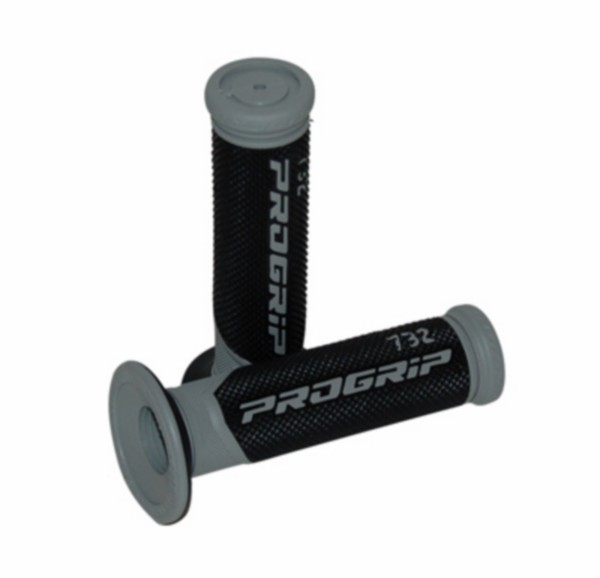 Grip set Progrip black grey 732