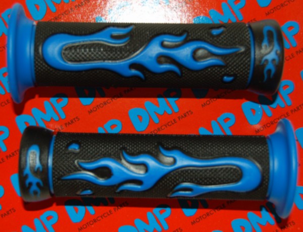 Grip set flame universal blue DMP