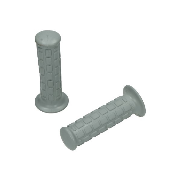 Grip set Short eingine motive (made in eu) universal grey