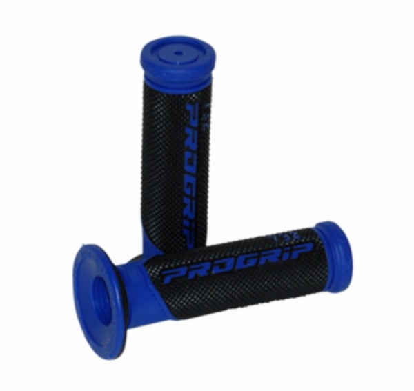 Handvatset scooter Progrip zwart blauw 732