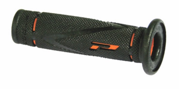 Handvatset scooter zwart/oranje progrip 838
