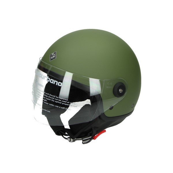 Helmet demi-jet L matt green Tucano Urbano el jettin