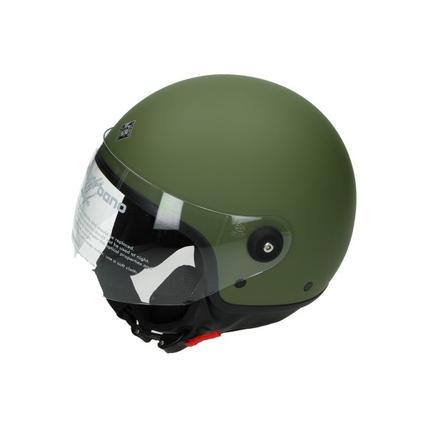Helmet demi-jet M matt green Tucano Urbano el jettin