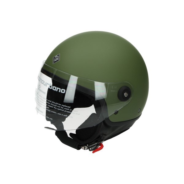 Helmet demi-jet S matt green Tucano Urbano el jettin