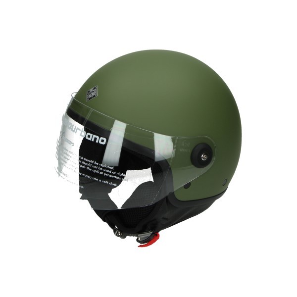 Helmet demi-jet xl matt green Tucano Urbano el jettin