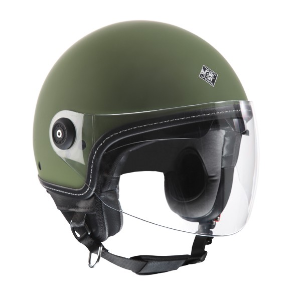 Helmet el'mettin with zon visor xs matt green Tucano Urbano 1200