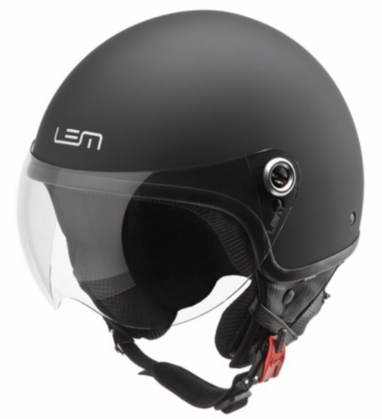 Helmet size: S black matt Lem power model Roger