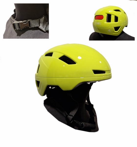 Helmet pedelec snorfiets NTA-8776 mark M 52-57 yellow CAB safety