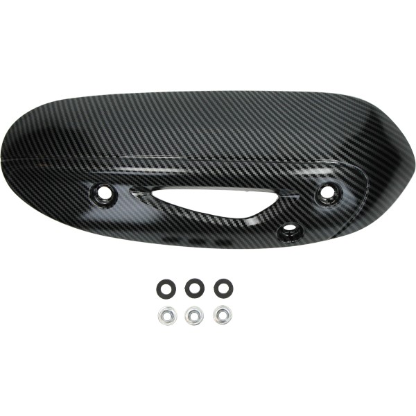 Exhaust protector Exhaust euro-4 5 libIGET Piaggio Zip 4-stroke carbon