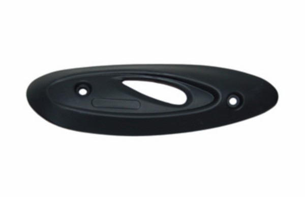 Auspuffschutz Auspuff Fly Typhoon neu type Piaggio Zip 2000 Piaggio Zip2006-4t Schwarz Piaggio original