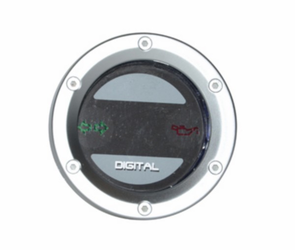 Indicator clock digital Malaguti F12 LC left original 17815600