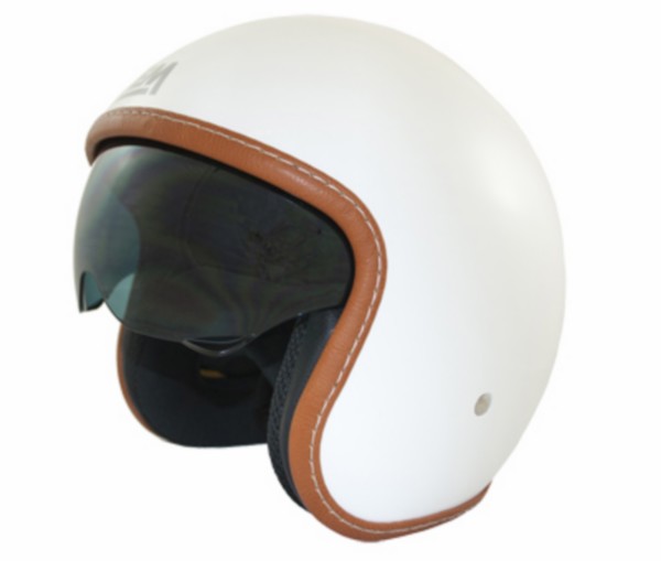 Jet Helm L 59 60 weiss Lem sport