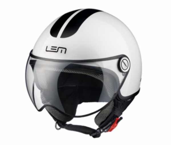 Jethelmet XL 59 white Lem go fast glossy model Roger