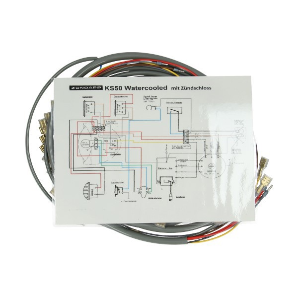 Wire harness with ignition lock 517 ks50lc grey