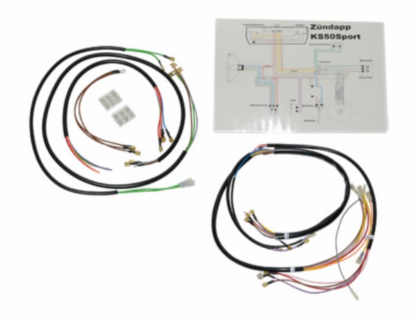 Kabelstrang Modell Cockpit Zundapp GTS ks Modell 517