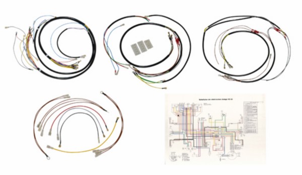 Kabelstrang Modell Blinker Zundapp GTS ks neu type Modell 529 530