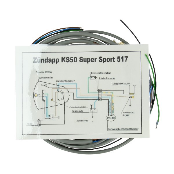 Wire harness supersport 517 ks grey