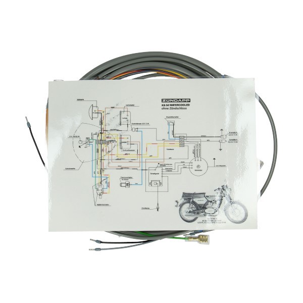 Wire harness without ignition lock 517 ks50lc grey