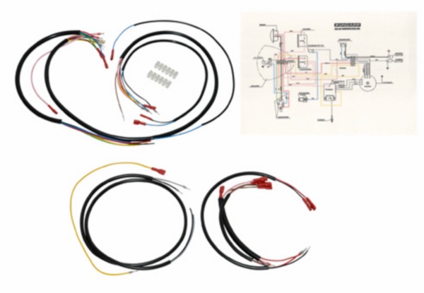 Wire harness Zundapp KS50 LC