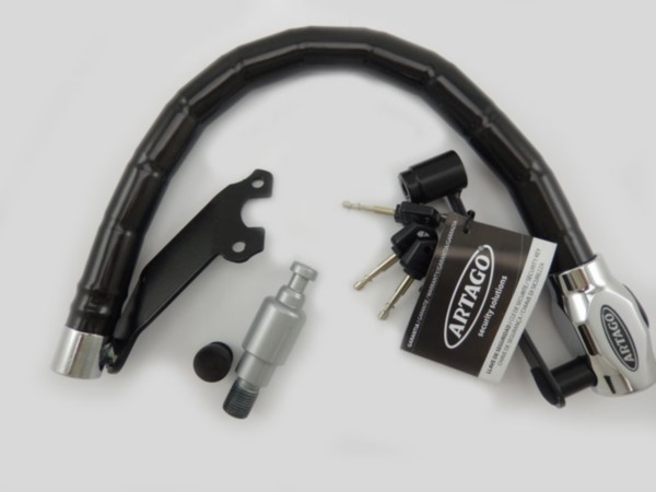 Cable lock handle bar luxury antirobos Yamaha T-Max 530cc artago