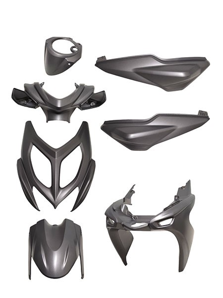 Kappenset antraciet past op Yamaha Aerox 2013