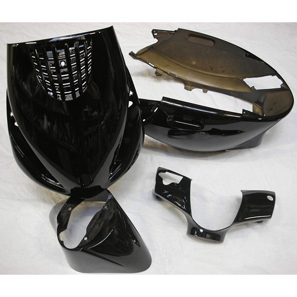 Boddykit original model Piaggio Zip 2000 black shine