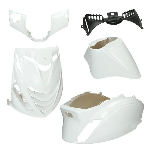 Kappenset Piaggio Zip SP wit glans 5 delig DMP
