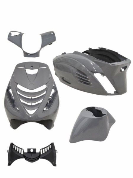 Boddykit RS-1 Piaggio Zip 2000 Sp Nardo grey shine DMP 5-delig