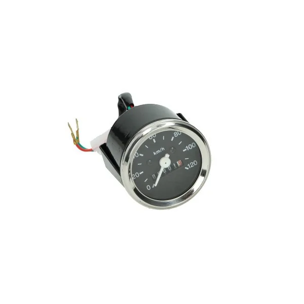 Km Tacho Uhr 120km p/u Chrom Rand 60mm verlicht