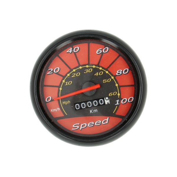 Speedometer clock Malaguti F12 old type original 17813000