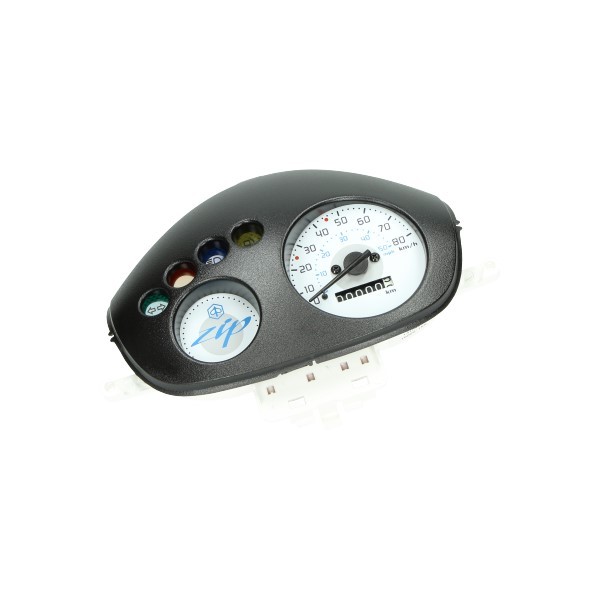 Speedometer set white dial Zip 4-stroke Zip 2009 Piaggio original 640018