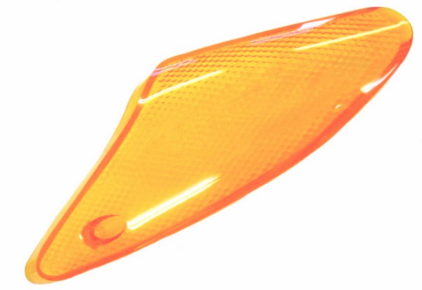 Knipperlichtglas Honda SFX oranje links voor DMP