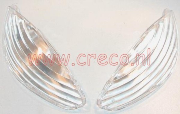 Blinkerglas Peugeot Vivacity weiss links hinten