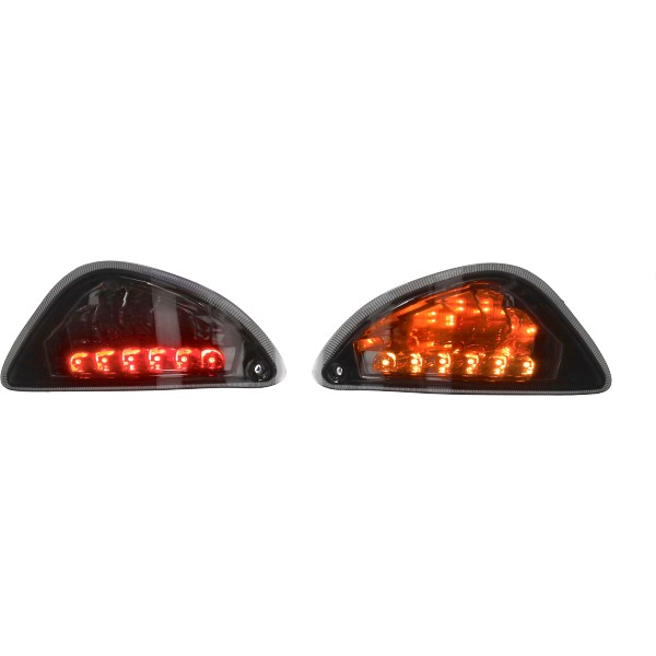 Winker set led E-mark daytime running lights LX Vespa S smoke behind Power1