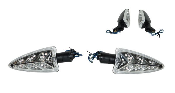 Blinker Set LED Yahama Yamaha Aerox 2013 hinter DMP