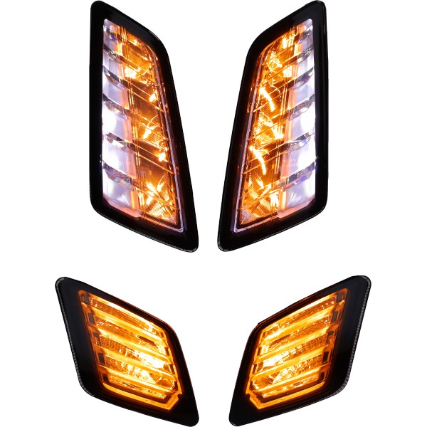 Winker set Power1 front + behind E-mark led >2023 keyless smoke suits on gtv, gts all mod.